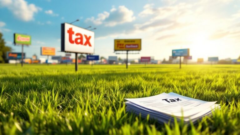 advertising tax on property